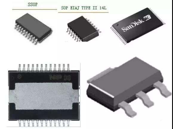 21、MFP(mini flat package)小形扁平封裝