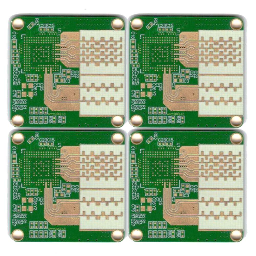 77G毫米波雷達(dá)高頻混壓板(正面) 77G毫米波雷達(dá)高頻混壓板(正面)