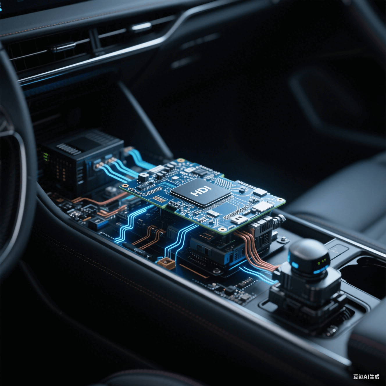 HDI 技術(shù)在汽車(chē)電子（ADAS 域控制器、毫米波雷達(dá)）中的應(yīng)用。
