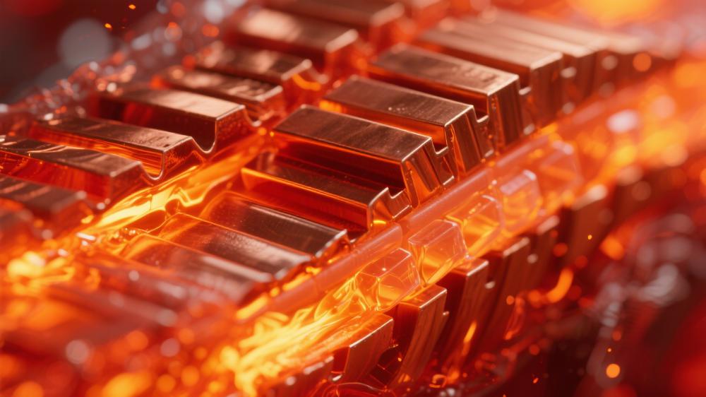 PTFE與銅箔在高溫高壓下層壓結(jié)合的微觀藝術(shù)表現(xiàn) 展現(xiàn)其牢固的機(jī)械咬合結(jié)構(gòu)與熱能過程