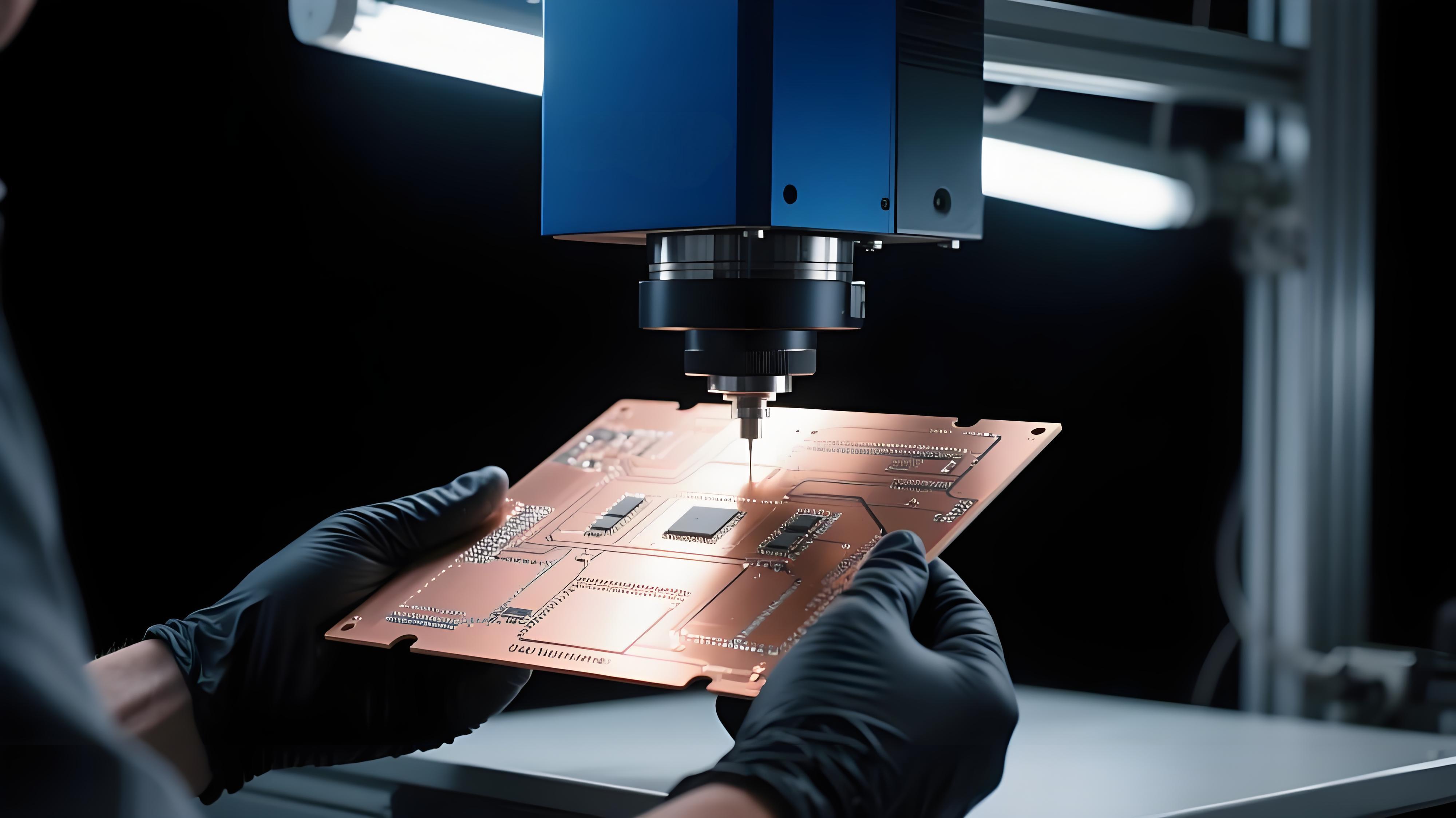 OSP工藝質(zhì)量控制環(huán)節(jié)，技術(shù)人員使用X射線熒光光譜儀檢測PCB板膜厚