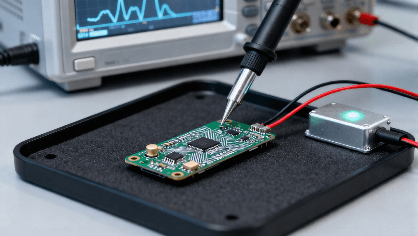 消費電子PCB測試 手機主板電應(yīng)力測試 示波器探頭 迷你電源模塊