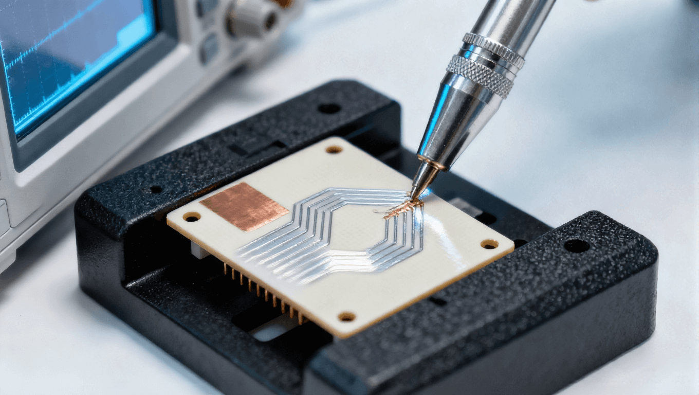 高頻毫米波天線板 自動駕駛 77GHz 雷達板 車規(guī)測試 示波器探頭 冷調(diào)光影 .png