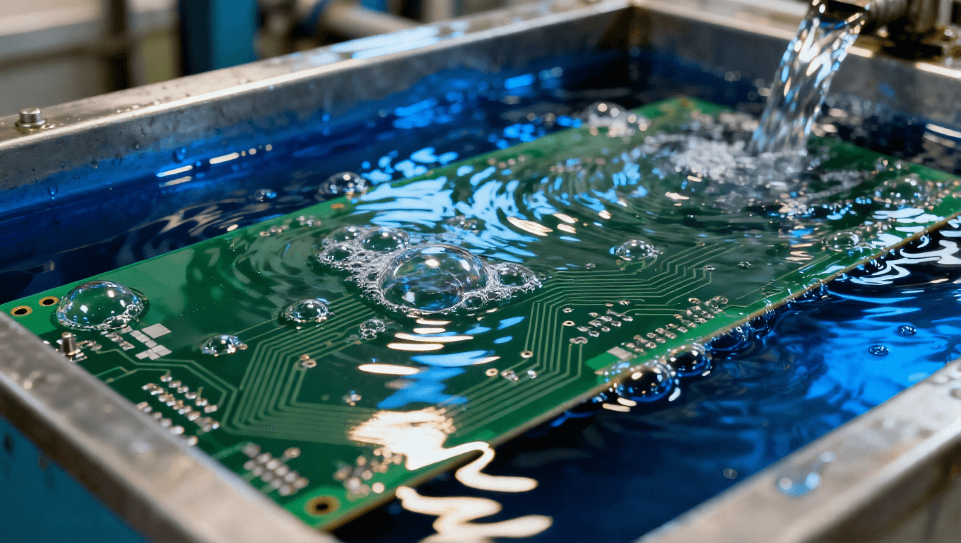 多層板阻抗控制蝕刻工藝細(xì)節(jié)，體現(xiàn)線寬精度對(duì)阻抗匹配的關(guān)鍵作用