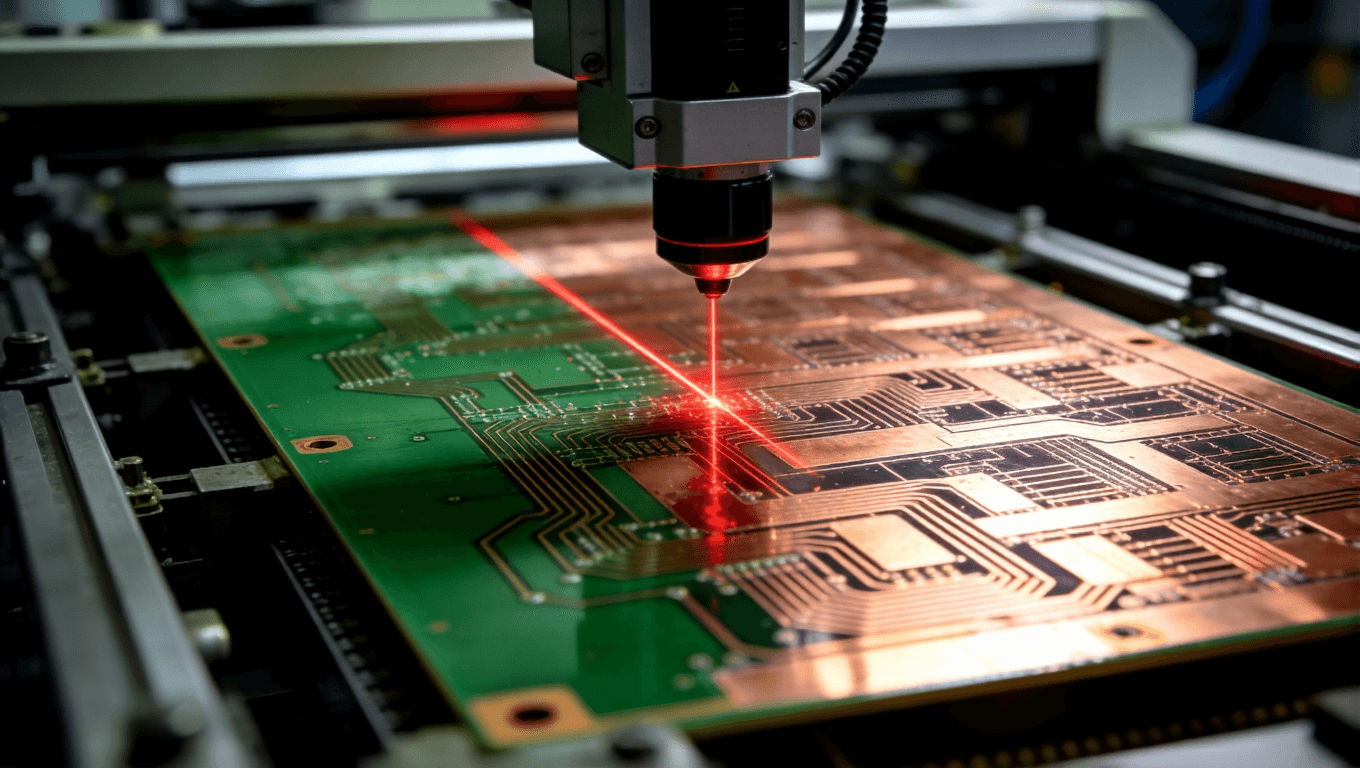 PCB制造過程中精密蝕刻與自動光學檢測工藝現(xiàn)場特寫